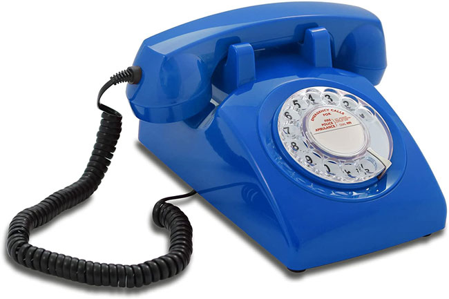 Opis 60s Cable vintage-style home phones