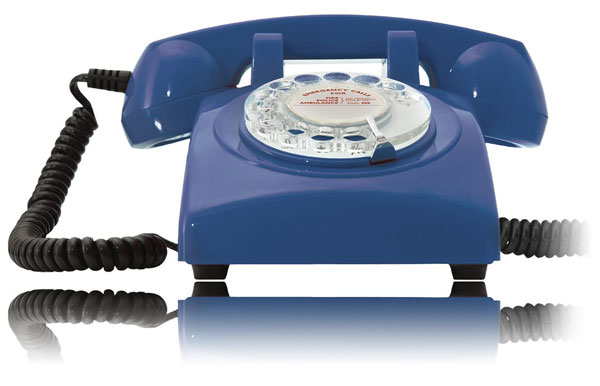 Opis 60s Cable vintage-style home phones