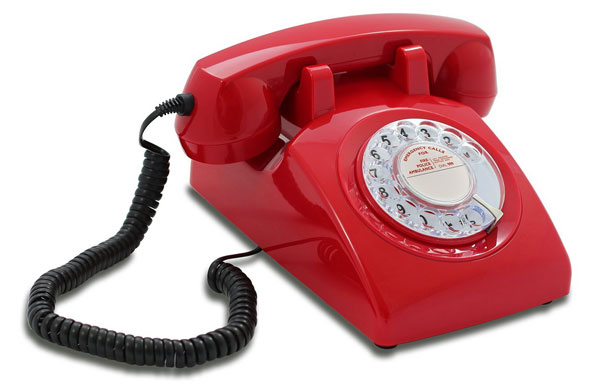 Opis 60s Cable vintage-style home phones