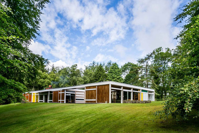 Retro house for sale: 1950s Peter Womersley-designed Klein House in Selkirk, Scottish Borders