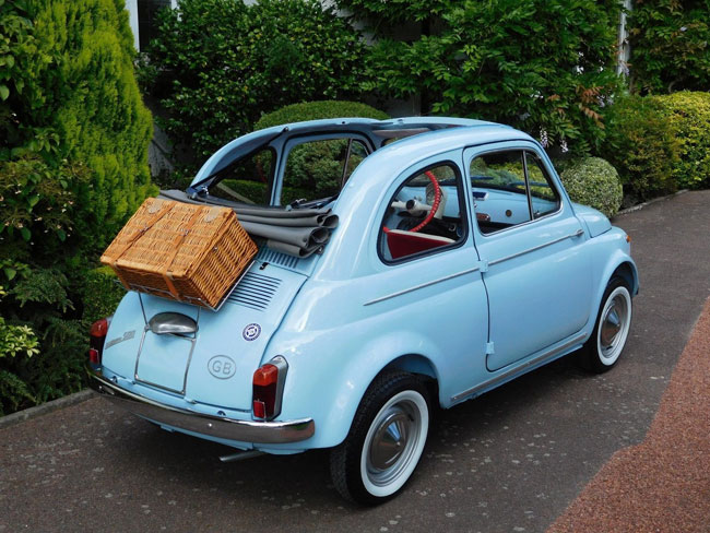 Fully restored 1962 Fiat 500D Trasformabile on eBay