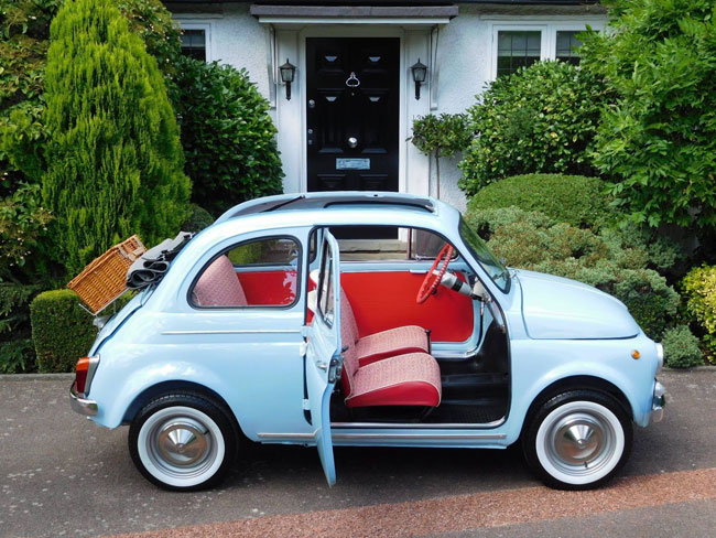 Fully restored 1962 Fiat 500D Trasformabile on eBay