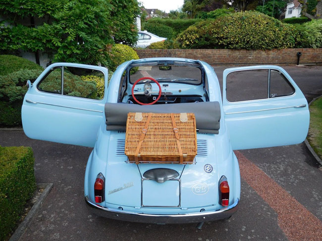 Fully restored 1962 Fiat 500D Trasformabile on eBay