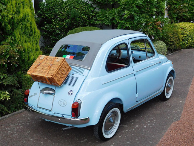 Fully restored 1962 Fiat 500D Trasformabile on eBay