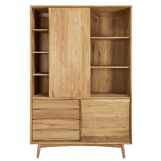 Almond midcentury-style storage at Maisons Du Monde