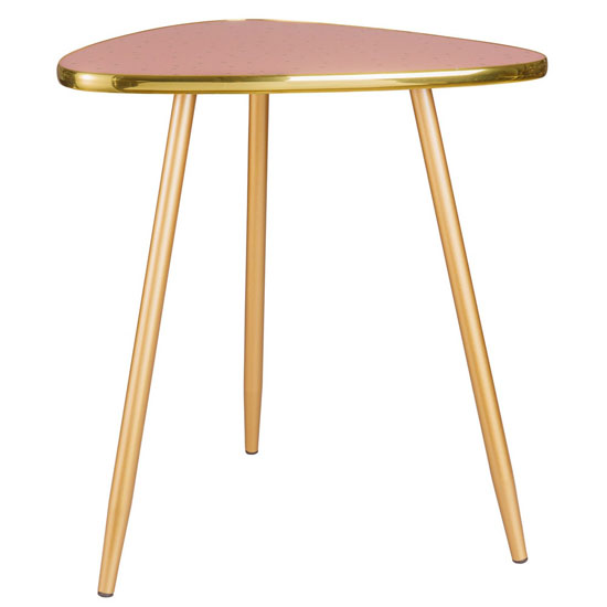 1950s-style Blush side table at Maisons Du Monde