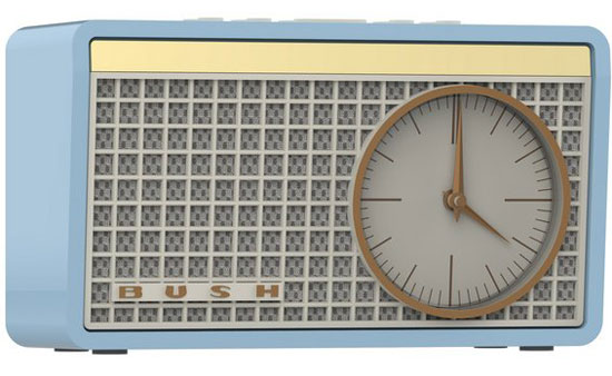 Bush Classic Retro clock radio