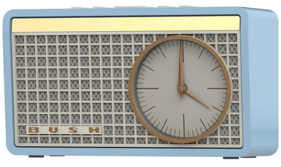 Bush Classic Retro clock radio