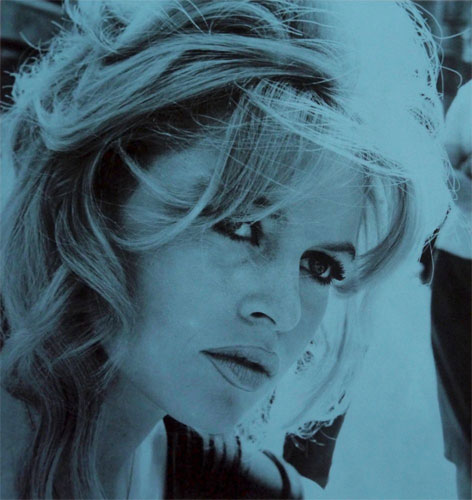 Brigitte Bardot pop art print range by David Studwellby David Studwell