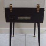 Refurbished 1960s Dansette Bermuda record player with legs on eBay