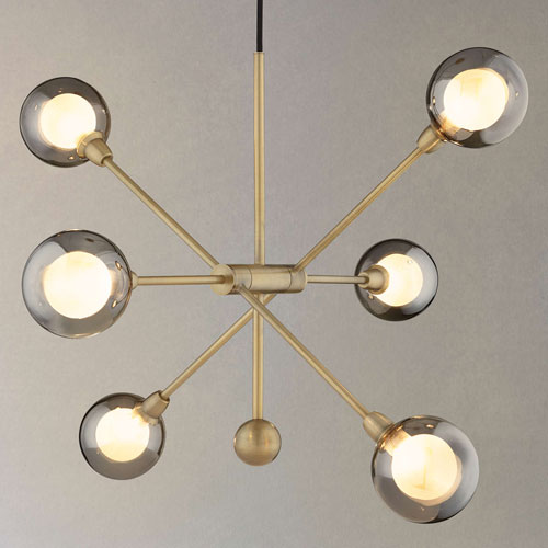 Huxley retro ceiling light at John Lewis