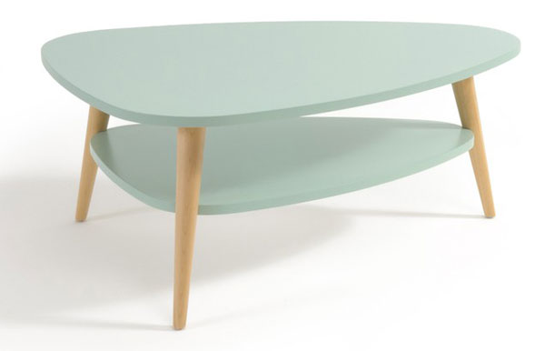 Back in colour: Jimi midcentury two-tier coffee table