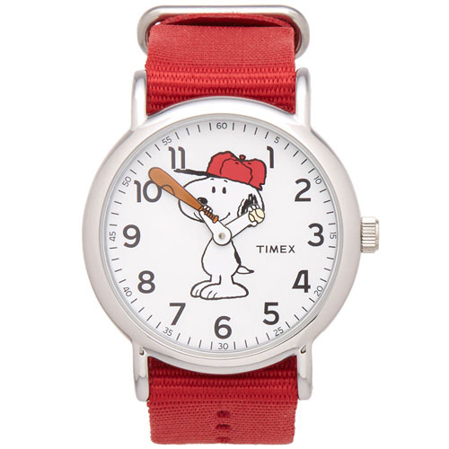 Timex x Peanuts Weekender watches