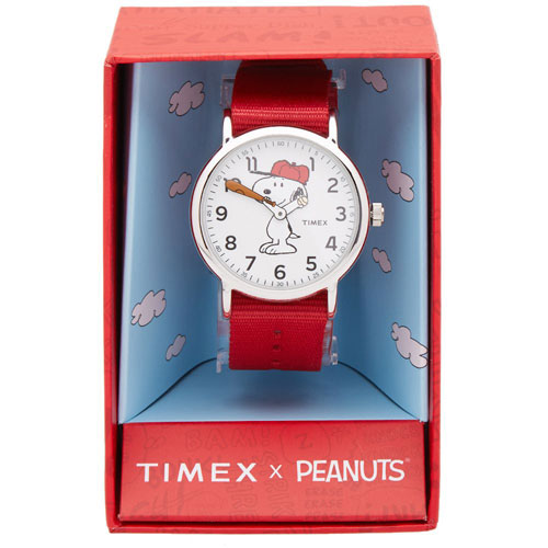 Timex x Peanuts Weekender watches