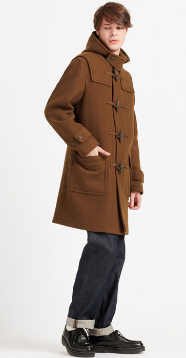 Classic on a budget: Wool blend duffle coats at Uniqlo
