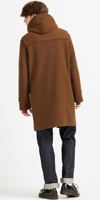 Classic on a budget: Wool blend duffle coats at Uniqlo