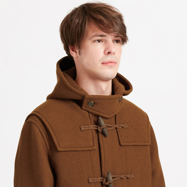 Classic on a budget: Wool blend duffle coats at Uniqlo