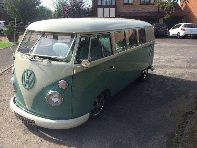 Fully restored 1964 Volkswagen Split Screen Camper Van on eBay