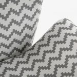 Retro-style Chevron Chair by Versa