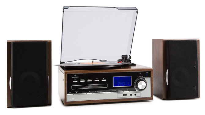 Retro audio: Auna Deerwood stereo system