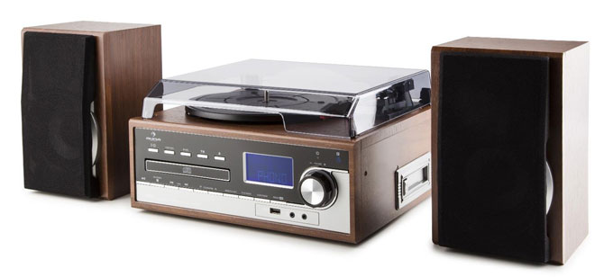 Retro audio: Auna Deerwood stereo system