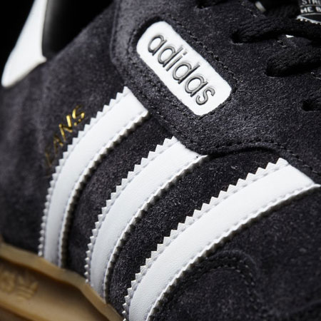 1980s Adidas Jeans Super trainers back in black and white