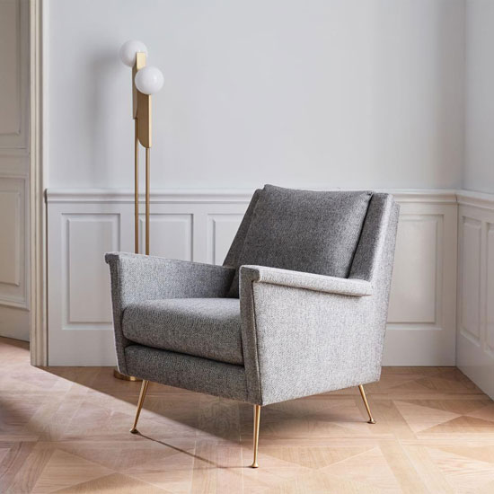 Carlo Mid-Century Chair at West Elm