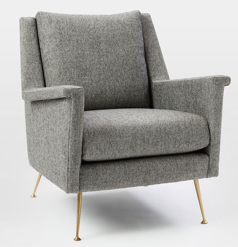 Carlo Mid-Century Chair at West Elm