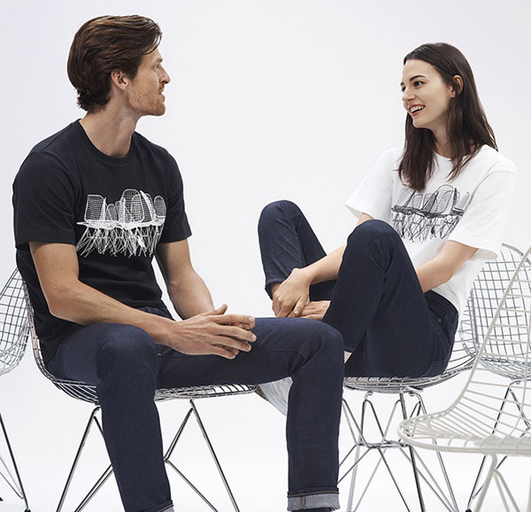 Uniqlo introduces a limited edition Charles and Ray Eames collection