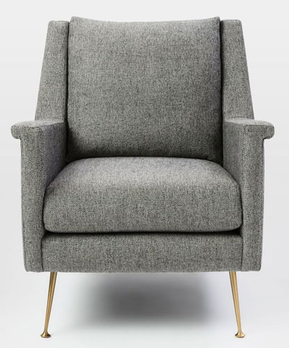 Carlo Mid-Century Chair at West Elm