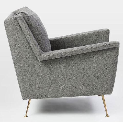 Carlo Mid-Century Chair at West Elm