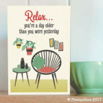 Honey, I'm Home! 1950s-style card range by Pennychoo