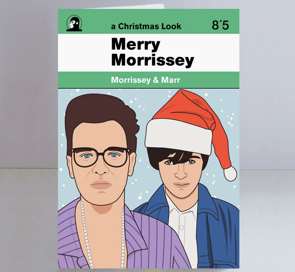 Alternative music Christmas cards by Piper Gates Design