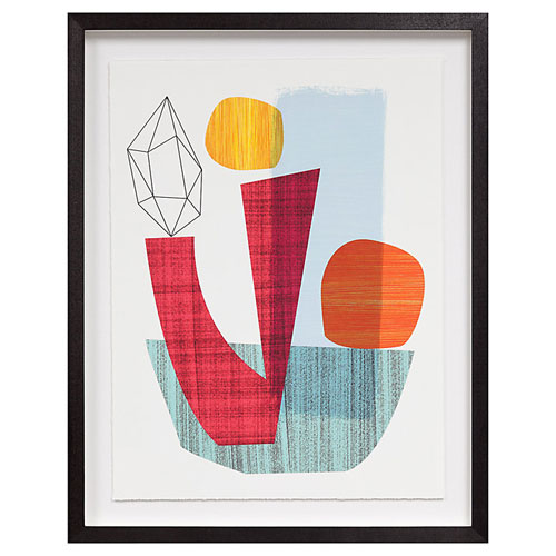 Ellen Giggenbach midcentury-inspired framed prints at John Lewis