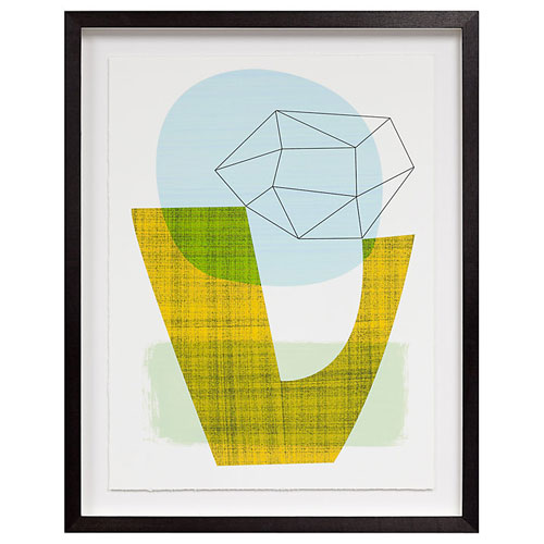 Ellen Giggenbach midcentury-inspired framed prints at John Lewis