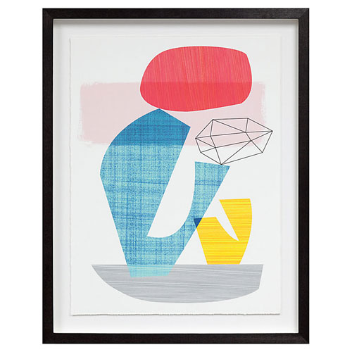 Ellen Giggenbach midcentury-inspired framed prints at John Lewis