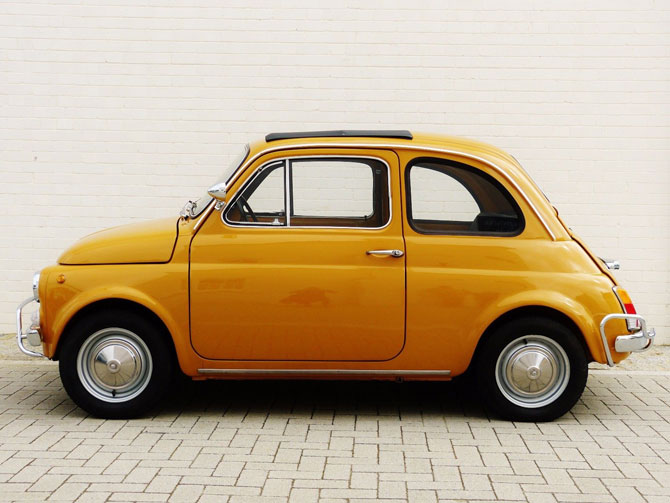 Fully restored 1972 Fiat 500 Lusso Edition on eBay