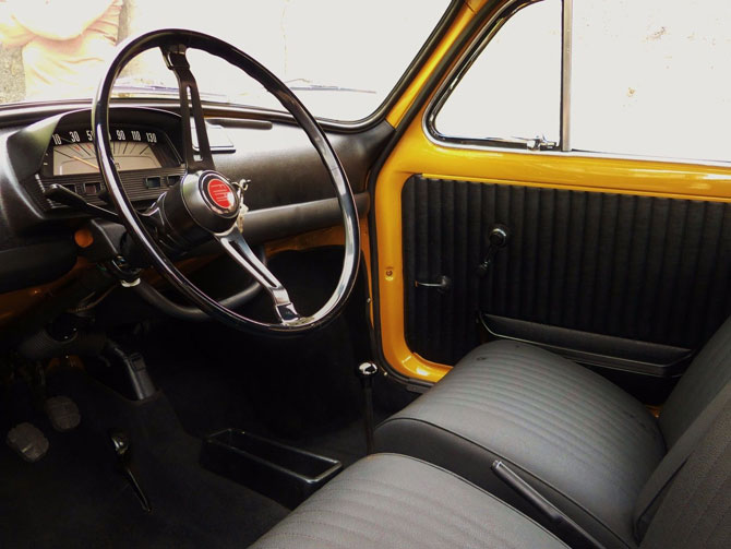 Fully restored 1972 Fiat 500 Lusso Edition on eBay