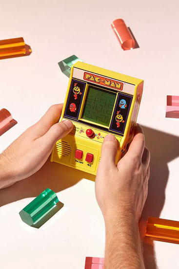 Retro handheld games at Urban Outfitters