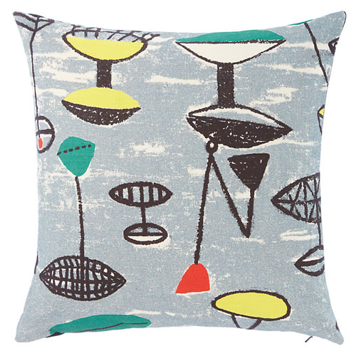 New collection of 1950s Lucienne Day-designed cushions at John Lewis