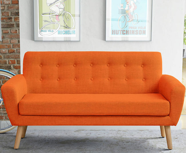 Mid Century Two Seater Sofa by I Love Retro