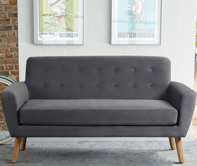 Mid Century Two Seater Sofa by I Love Retro