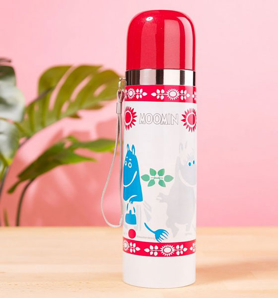 Moomins thermos flasks by House of Disaster