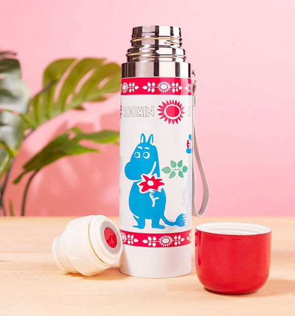 Moomins thermos flasks by House of Disaster