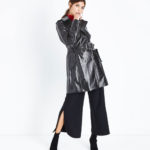 Retro patent leather-look mac at New Look