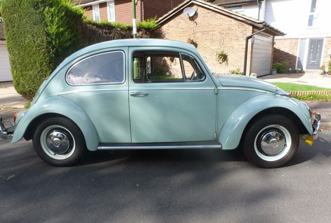 Untouched 1966 Volkswagen Beetle 1300 Deluxe car on eBay