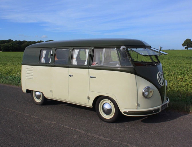 Rare 1951 VW Split Screen Camper Van on eBay