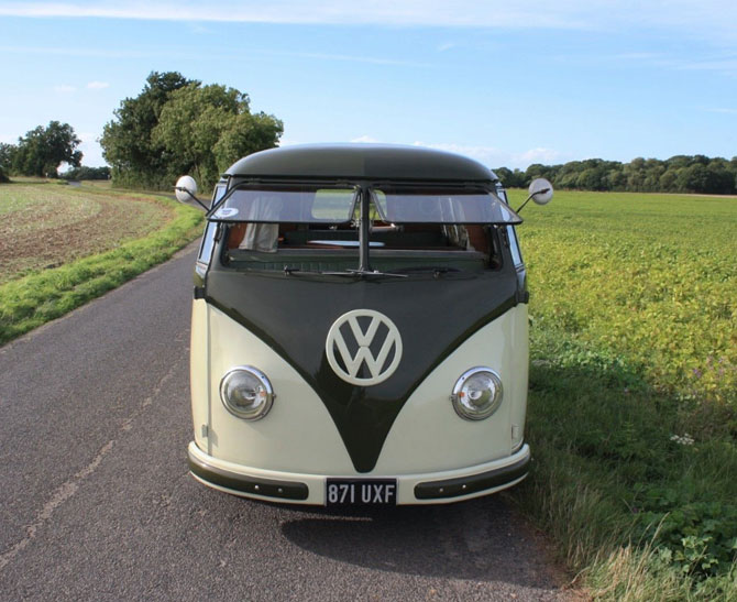 Rare 1951 VW Split Screen Camper Van on eBay