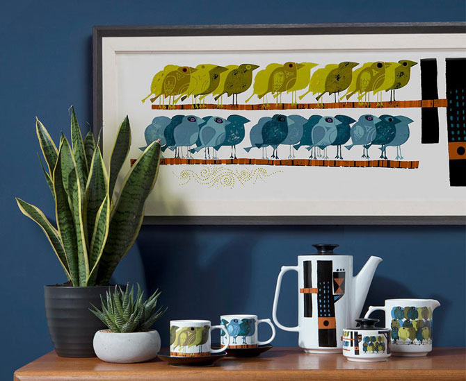 David Weidman midcentury home and ceramic range by Magpie