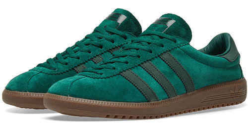 1970s Adidas Bermuda trainers return in green and grey finishes